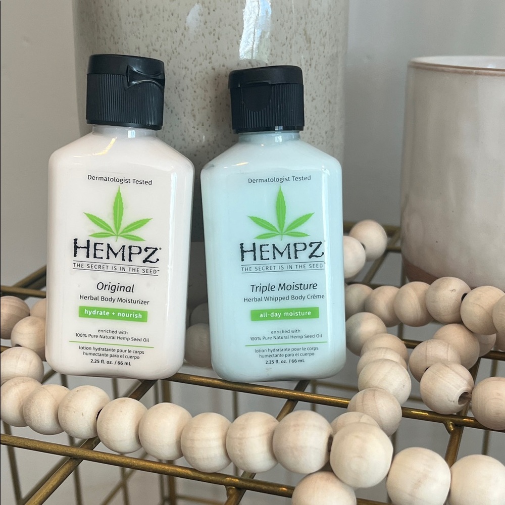 Hempz Original & Triple Moisture Herbal Body Moisturizers
